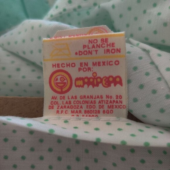 Maipepa Vintage Hanging Diaper Stacker Holder Nursery Quilted Lamb Ruffle Trim - Picture 6 of 8